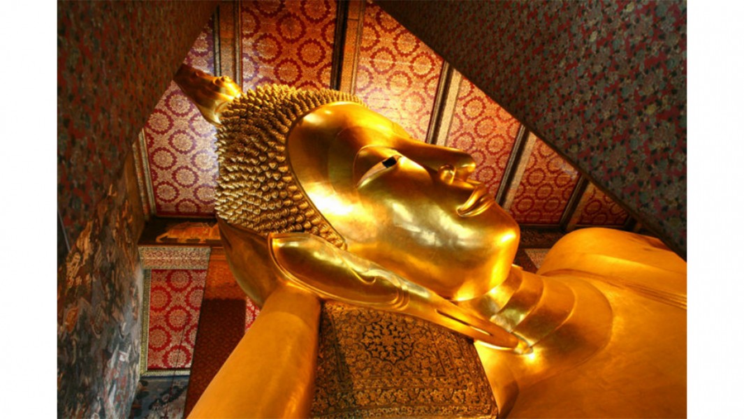 Phra Vihara of the Reclining Buddha